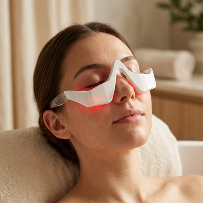 Advanced LED Eye Rejuvenation Massager - Reduce Wrinkles, Dark Circles & Eye Puffiness